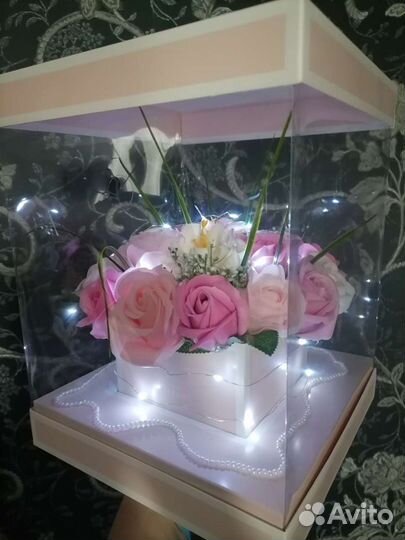 Цветы с подсветкой