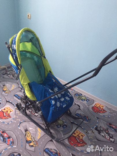 Санки-коляска Nika Умка 3