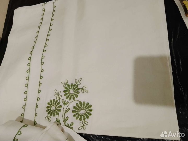Полотенца новые- скатерть СССР (лён)