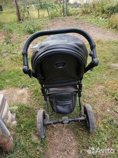 Коляска 2 в 1 эко кожа