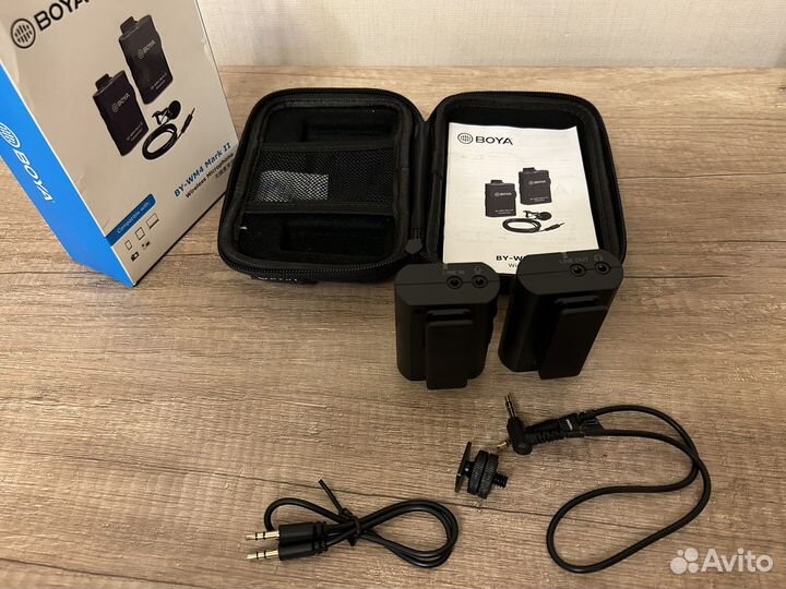 Беспроводной радиомикрофон Boya wm4 mark 2