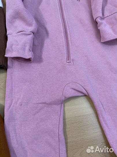 Вещи пакетом для девочки 74 80 86