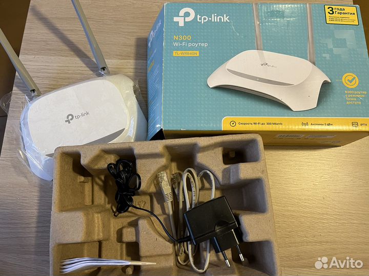 Новый роутер wifi tp link N300
