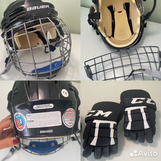 Хоккейный шлем bauer