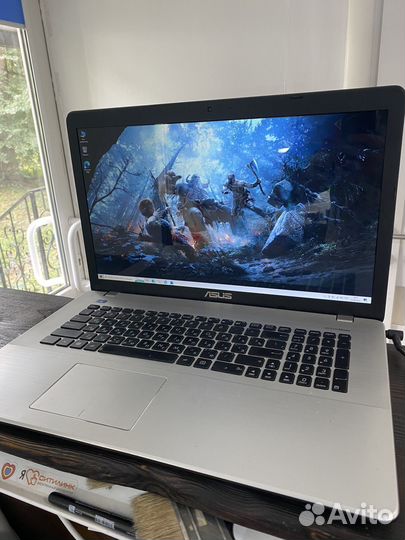 Мощный ноутбук asus i7/8gb/ssd120 гарантия