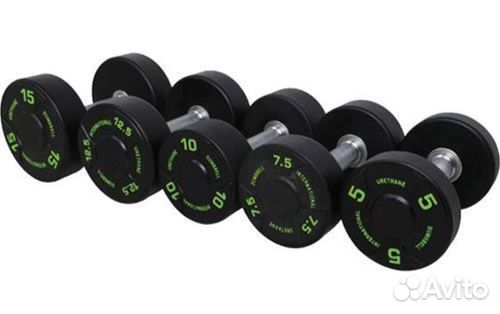 Гантели обрезиненные