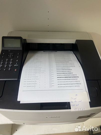 Лазерный принтер canon