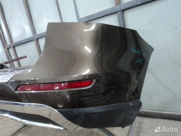 Бампер задний в сборе mersedes ML 2015)