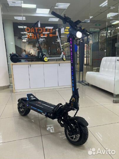 Электросамокат white siberia teverun baikal 9000W