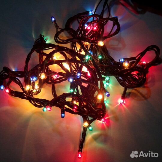 Электрическая гирлянда, дождик