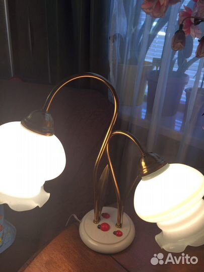 Светильник цветы СССР