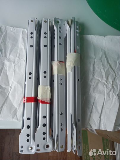 Роликовые направляющие для ящиков