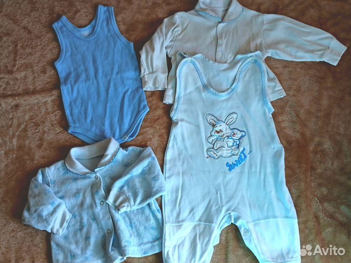 Вещи для мальчика пакетом 56 62 68