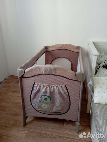 Манеж кровать babyton