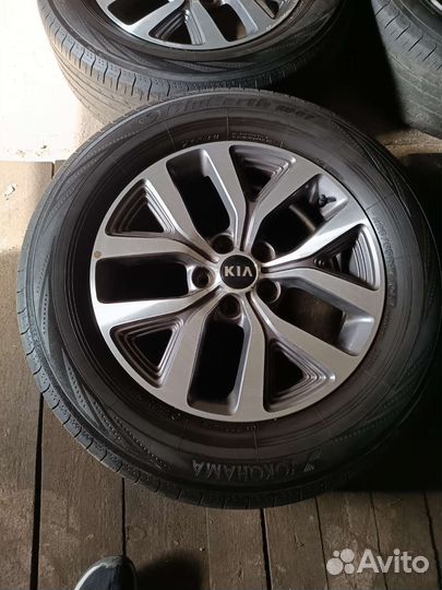 Диски оригинальные R17 kia sportage и резина