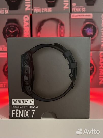 Garmin fenix 7 sapphire solar titanium dlc
