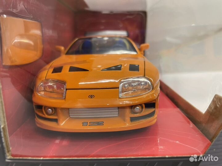 Toyota Supra 1:24 Форсаж / Fast and furious / Jada
