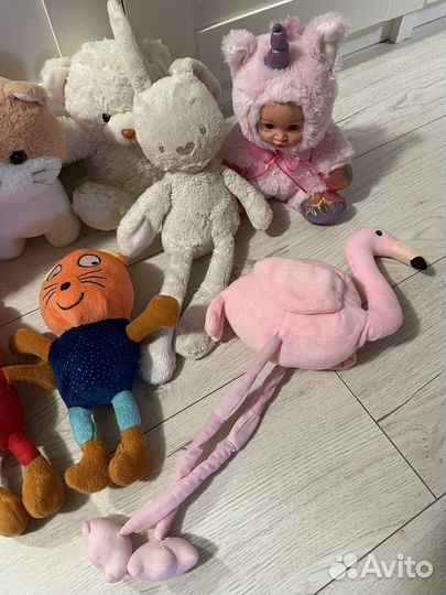 Мягкие игрушки пакетом