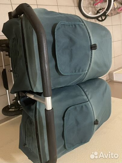 Коляска для двойни bumbleride indie twin 2в1