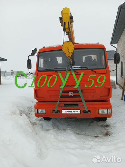 КАМАЗ 65115 с КМУ, 2011