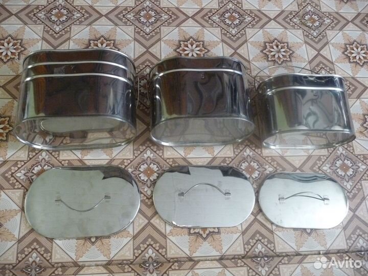 Набор котелков из нержавейки 4л-5л -7л