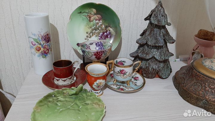 Набор винтажных чашек