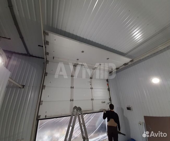 Гаражные секционные ворота в рассрочку