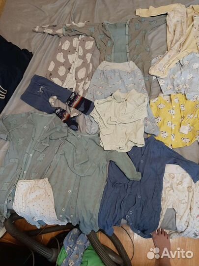 Детские вещи пакетом от 0 до года
