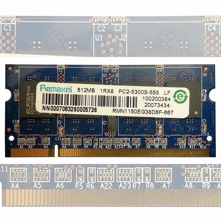 [RMN1150EG38D6F-667] Оперативная Память Ramaxel Rmn1150eg38d6f-667
