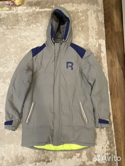 Пуховик зимний reebok мужской
