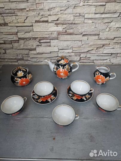 Чайный сервиз СССР Дулево, лфз