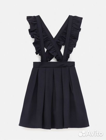 Школьная форма для девочки синяя 134 пакетом