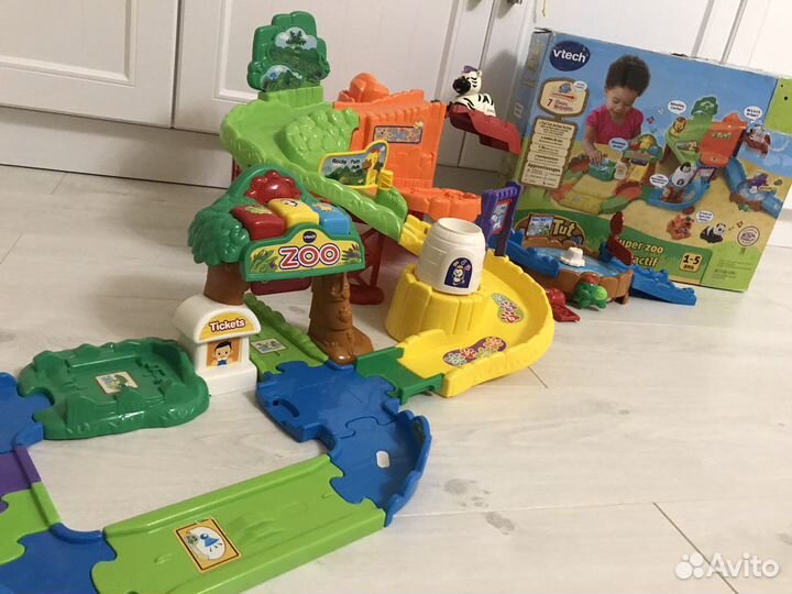 Игровой набор vtech c музыкальной машинкой Зеброй