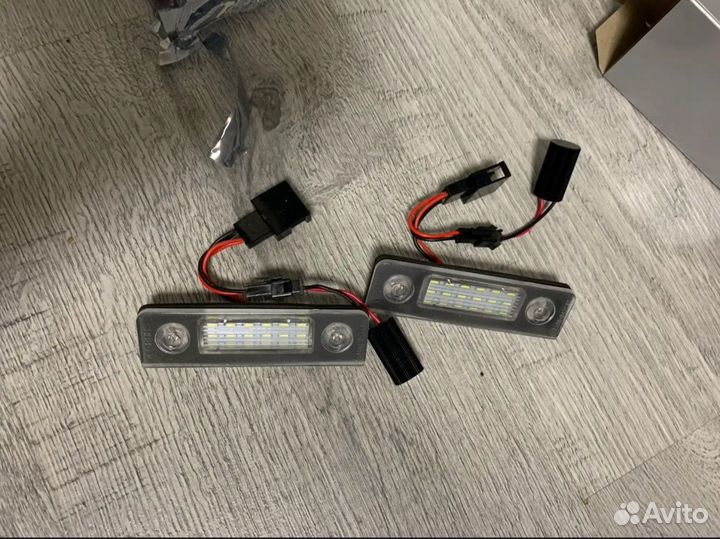 Подсветка номера Octavia A5 Skoda LED