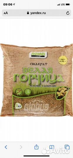 Горчица белая семена