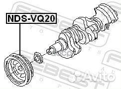 Шкив коленвала VQ20DE/VQ30DE NDS-VQ20 Febest