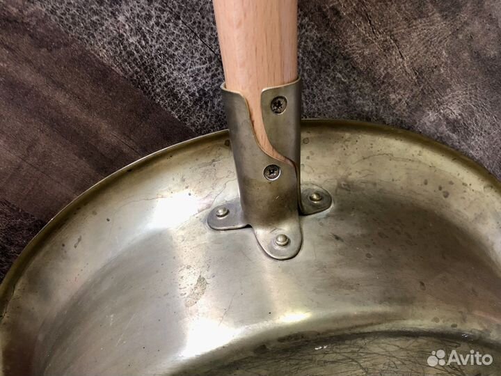 Латунный таз для варенья