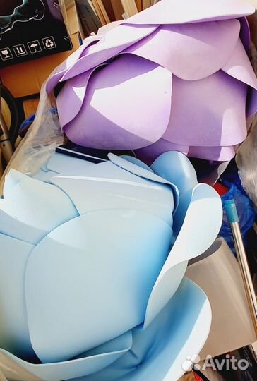 Цветы из фоамирана