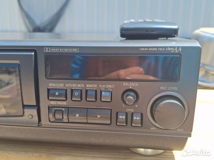 Кассетная дека technics rs az7
