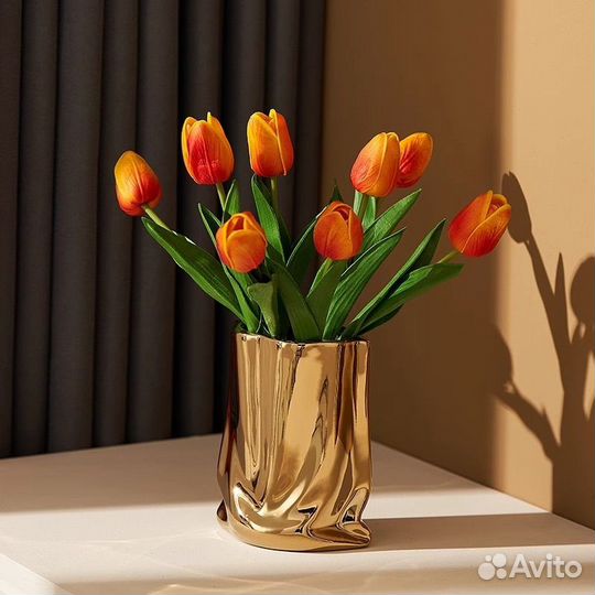 Зеркальная ваза из Pinterest