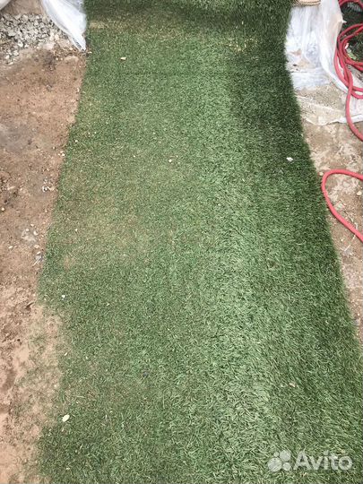 Искусственный газон бу