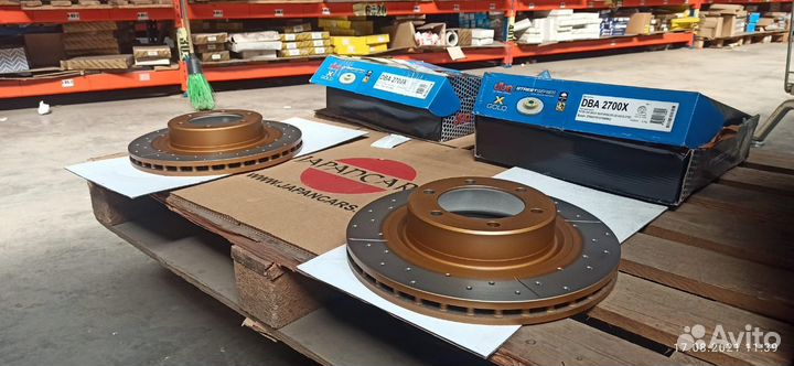 Диск тормозной DBA Land Cruiser Prado 120