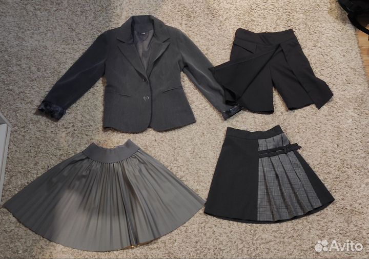 Форма школьная серая 2-5 класс пакетом