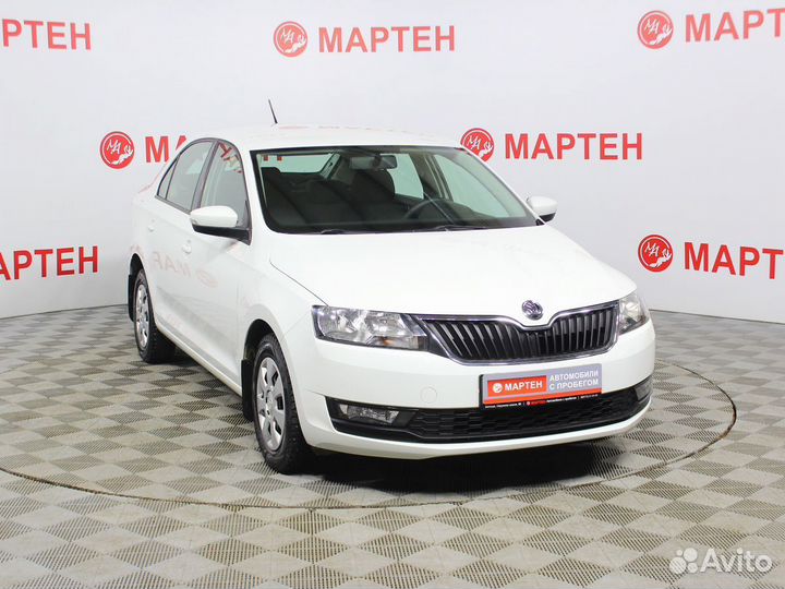 Skoda Rapid 1.6 МТ, 2018, 38 000 км