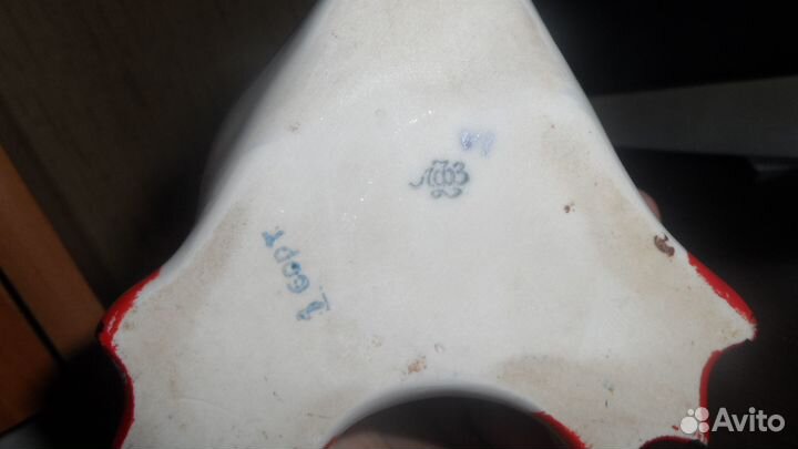 Штоф пингвин фарфор лфз кувшин