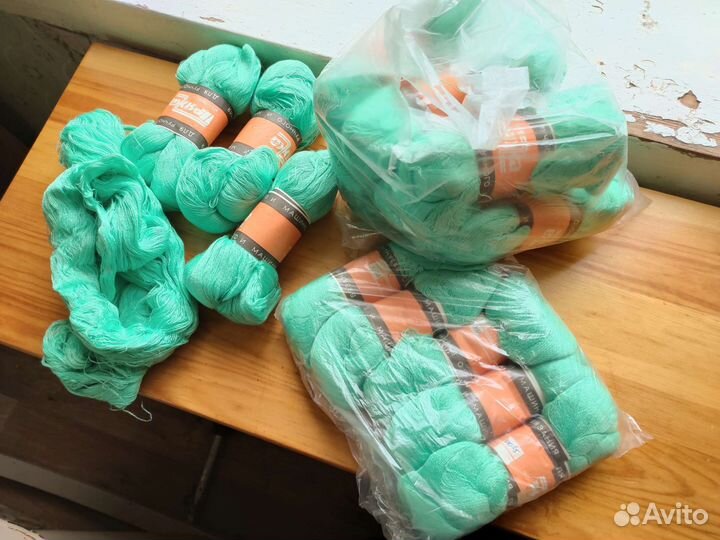 Пряжа нитки для вязания цена за все