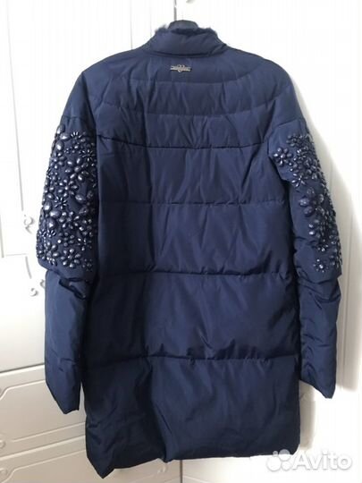 Утепленное женское пальто, р. 44-46