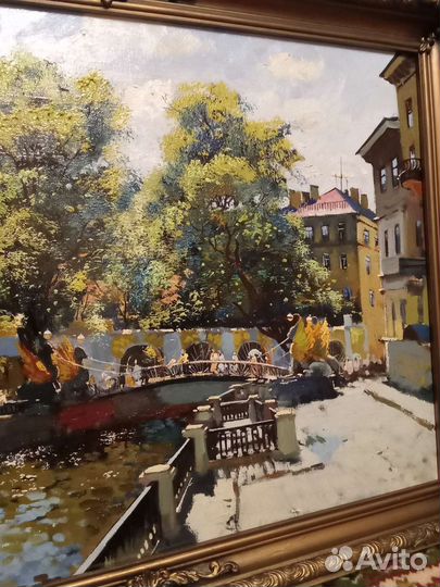 Авторская картина Банковский мост