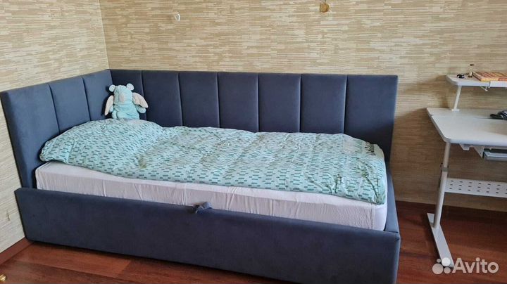 Мягкая Подростковая Кровать (Универсальный Угол )