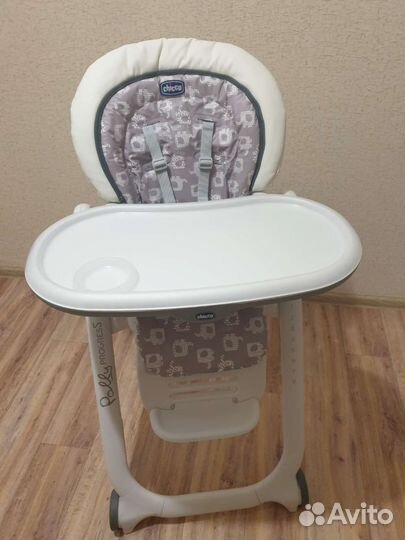 Стульчик для кормления chicco polly progress 5